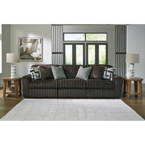 Signature Design by Ashley Midnight-Madness 98104S12 3 pc Sectional Sofa (Sectionals - Stationary)