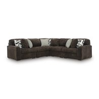 Signature Design by Ashley Midnight-Madness 98104S26 5 pc Sectional (Sectionals - Stationary)