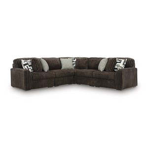 Signature Design by Ashley Midnight-Madness 98104S26 5 pc Sectional (Sectionals - Stationary)