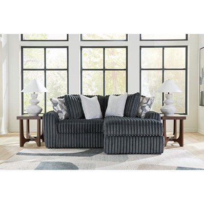 Signature Design by Ashley Midnight-Madness 98105S16 2 pc Sectional with Chaise