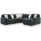 Signature Design by Ashley Midnight-Madness 98105S23 5 pc Sectional with Chaise