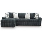 Signature Design by Ashley Midnight-Madness 98105S4 2 pc Sectional Sofa Chaise