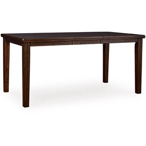 Signature Design by Ashley Haddigan D596-32 Dining Room Counter Butterfly Extension Table (Dining Tables - Rectangle)