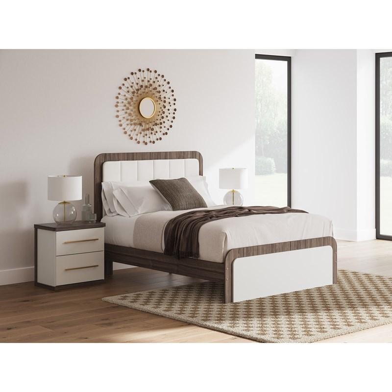 Large Picture of Signature Design by Ashley Kendanport PCB1108B7 Queen Upholstered Bed