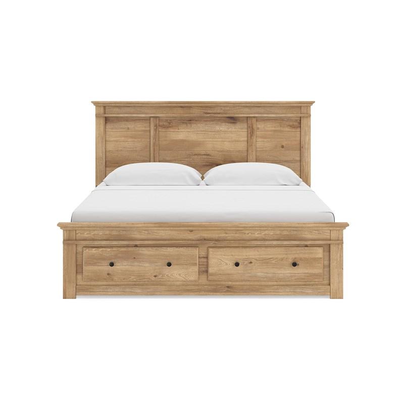 Large Picture of Signature Design by Ashley Makidern PCB1170B15 King Panel Storage Bed