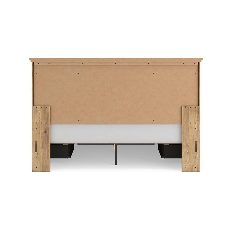 Large Picture of Signature Design by Ashley Makidern PCB1170B15 King Panel Storage Bed