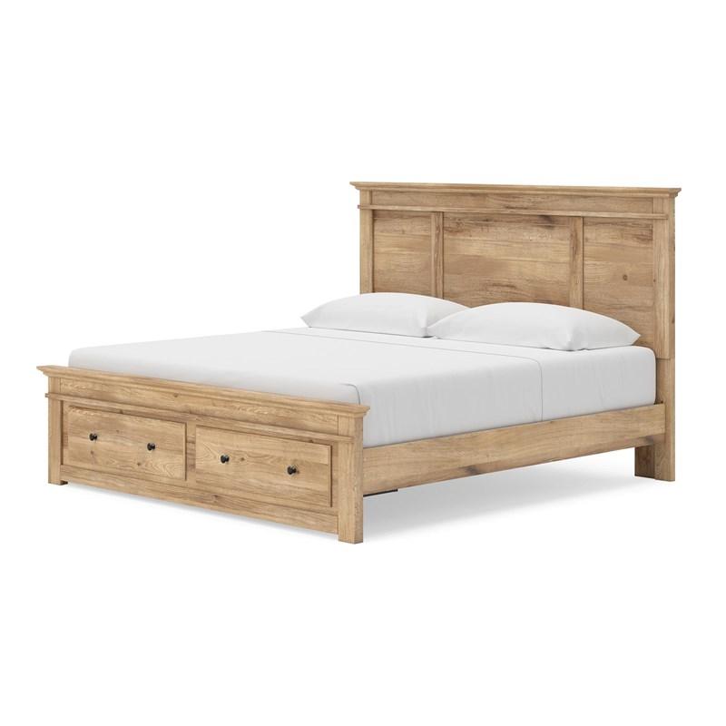 Large Picture of Signature Design by Ashley Makidern PCB1170B16 King Panel Storage Bed