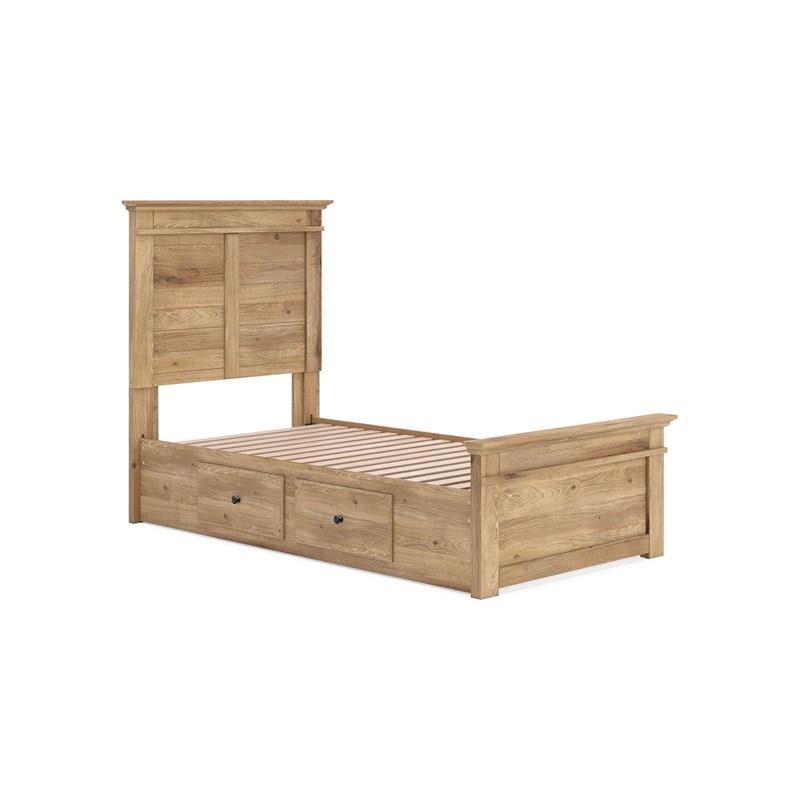 Large Picture of Signature Design by Ashley Makidern PCB1170B30 Twin Panel Storage Bed