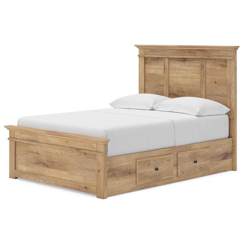 Large Picture of Signature Design by Ashley Makidern PCB1170B31 Full Panel Storage Bed
