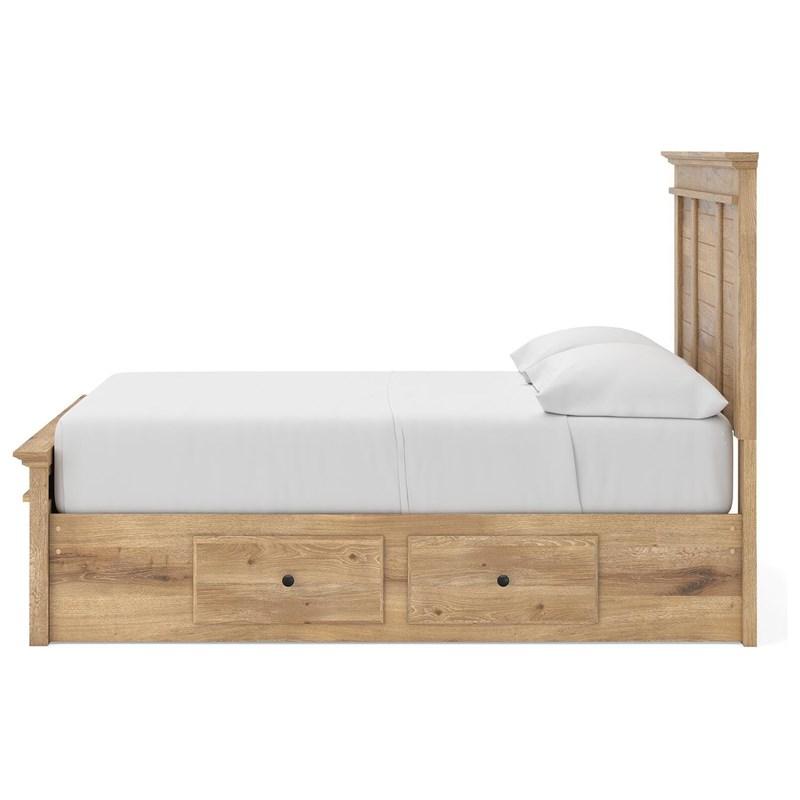 Large Picture of Signature Design by Ashley Makidern PCB1170B39 Full Panel Storage Bed