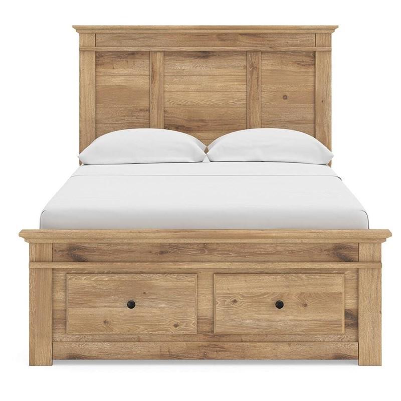 Large Picture of Signature Design by Ashley Makidern PCB1170B39 Full Panel Storage Bed