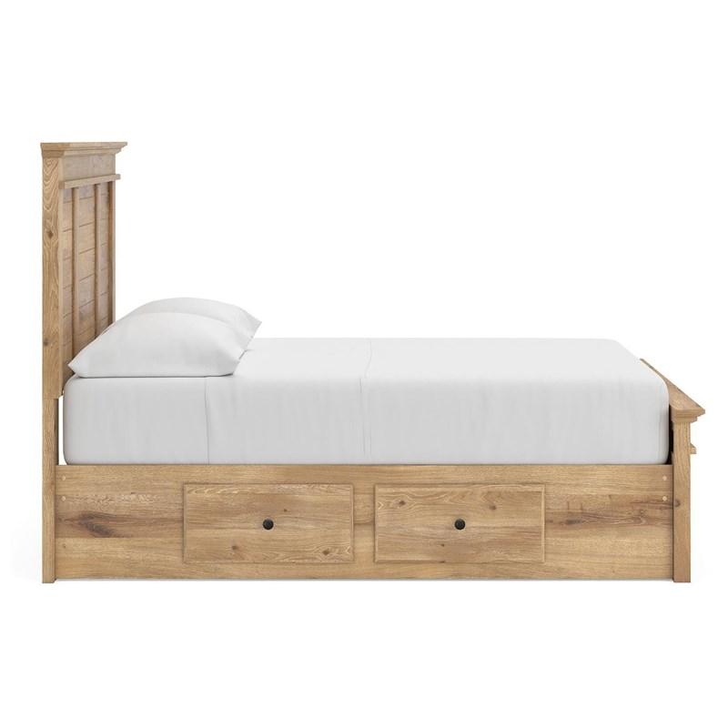 Large Picture of Signature Design by Ashley Makidern PCB1170B39 Full Panel Storage Bed