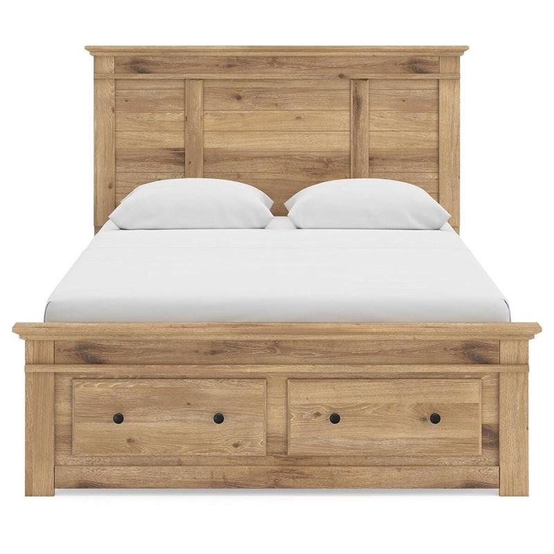 Large Picture of Signature Design by Ashley Makidern PCB1170B4 Queen Panel Storage Bed