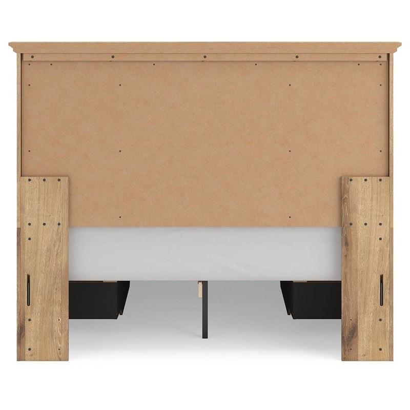 Large Picture of Signature Design by Ashley Makidern PCB1170B8 Queen Panel Storage Bed