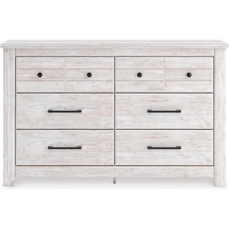 Large Picture of Signature Design by Ashley Makidern PCB1171-31 Six Drawer Dresser