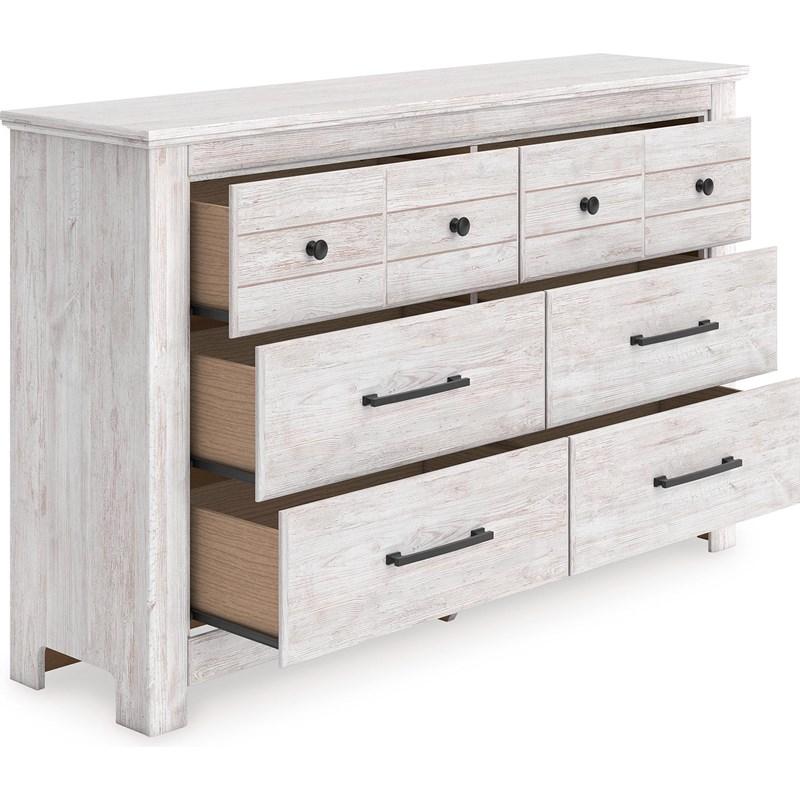 Large Picture of Signature Design by Ashley Makidern PCB1171-31 Six Drawer Dresser