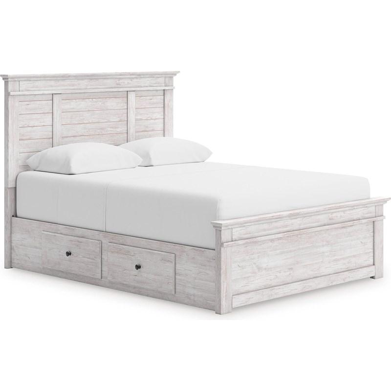 Large Picture of Signature Design by Ashley Makidern PCB1171B13 King Panel Storage Bed
