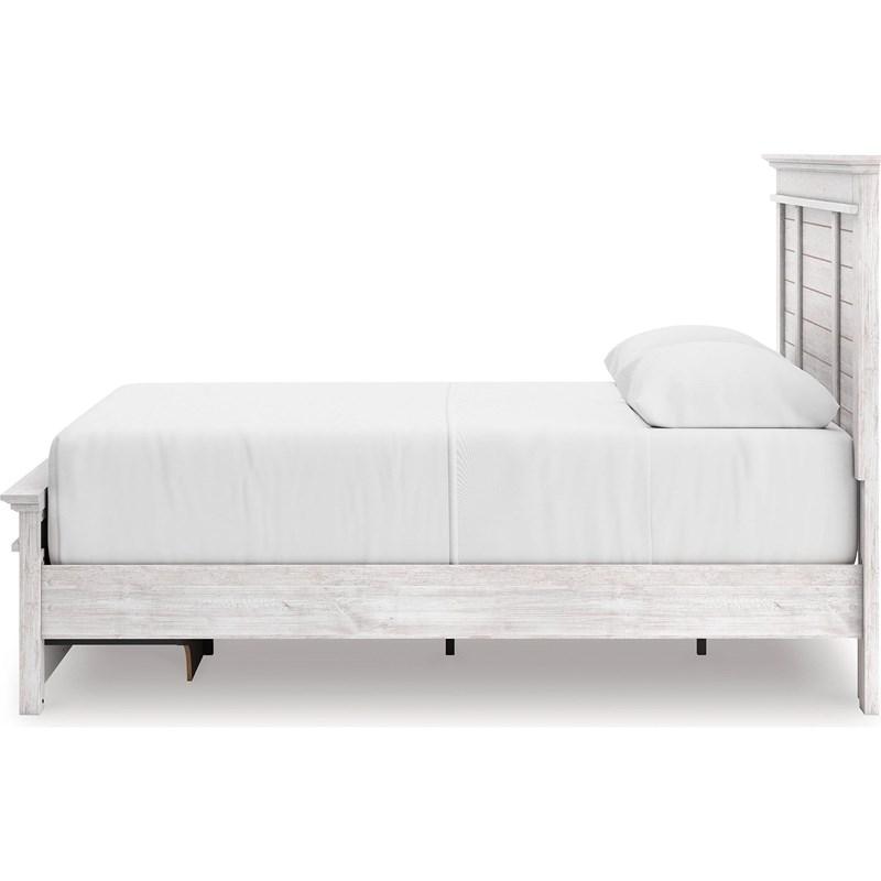 Large Picture of Signature Design by Ashley Makidern PCB1171B15 King Panel Storage Bed