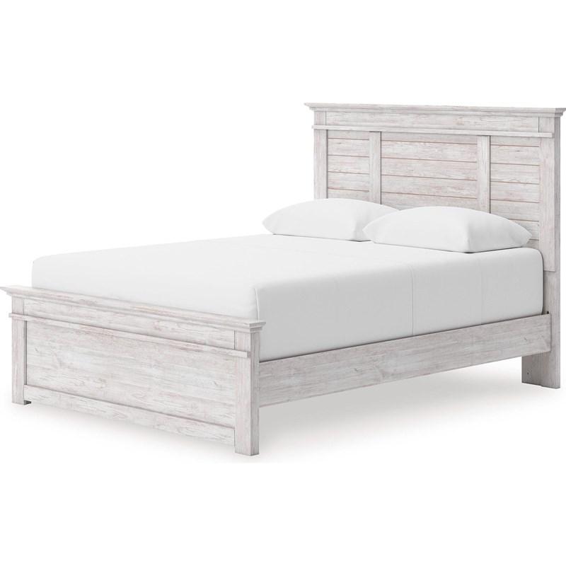 Large Picture of Signature Design by Ashley Makidern PCB1171B17 King Panel Storage Bed