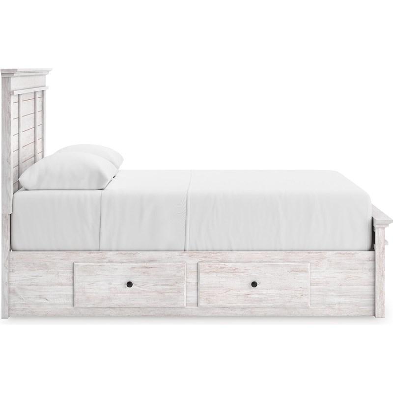 Large Picture of Signature Design by Ashley Makidern PCB1171B17 King Panel Storage Bed