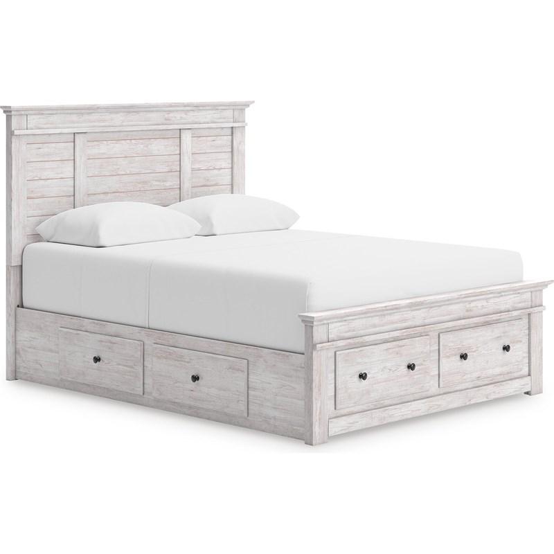 Signature Design by Ashley Makidern PCB1171B9 Queen Panel Storage Bed