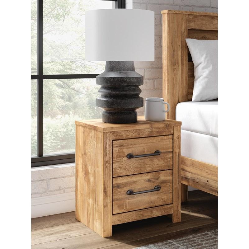 Large Picture of Signature Design by Ashley Maystonna PCB1580-92 Two Drawer Night Stand