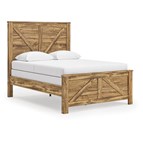 Signature Design by Ashley Maystonna PCB1580B2 Queen Crossbuck Panel Bed