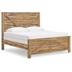 Signature Design by Ashley Maystonna PCB1580B6 King Crossbuck Panel Bed