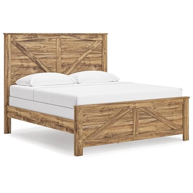 Signature Design by Ashley Maystonna PCB1580B6 King Crossbuck Panel Bed