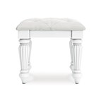 Signature Design by Ashley Kozlani PCB1819-01 Vanity Upholstered Stool