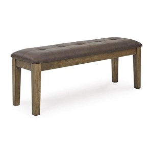 Signature Design by Ashley Urbinforte PCD592-00 Large Upholstered Dining Room Bench (Dining Seating - Benches)