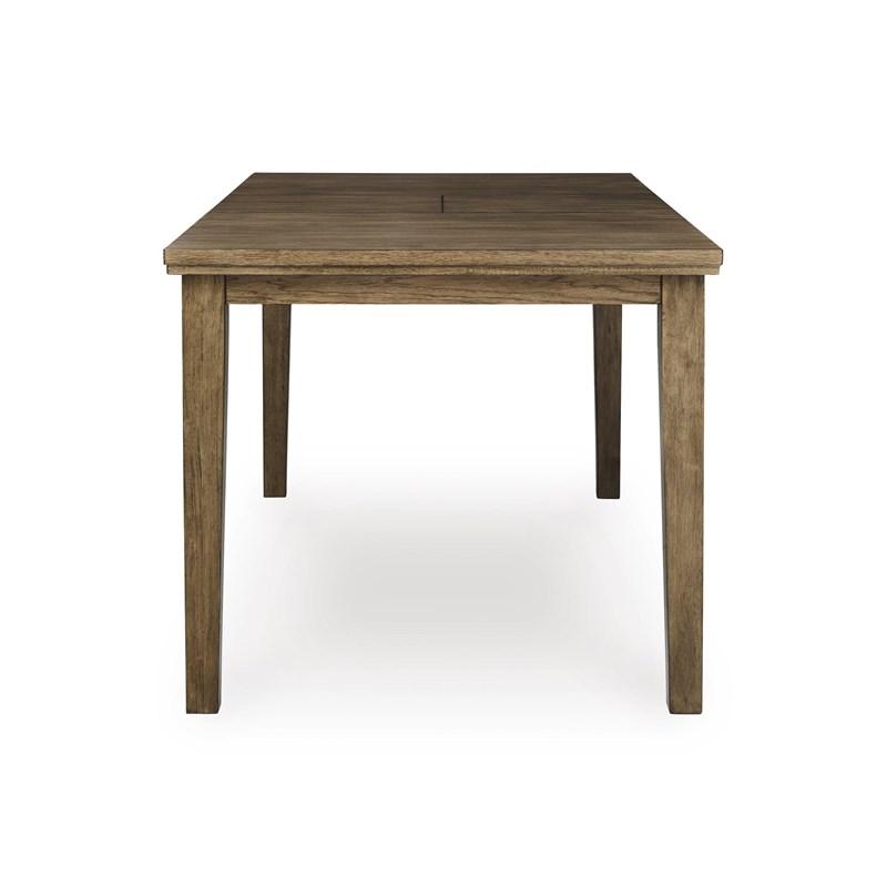 Large Picture of Signature Design by Ashley Urbinforte PCD592-32 Dining Room Counter Butterfly Extension Table