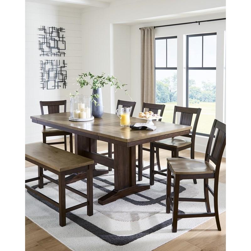Large Picture of Signature Design by Ashley Rylandeen PCD651-09 Double Counter Bench