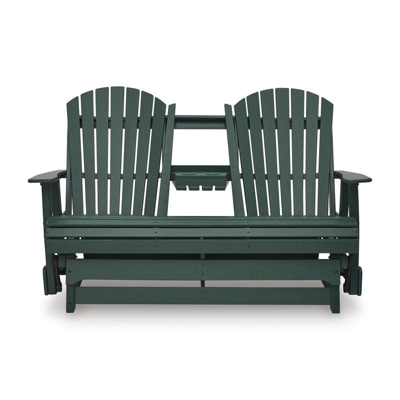 Large Picture of Signature Design by Ashley Shell Beach PCP115-835 Loveseat Glider