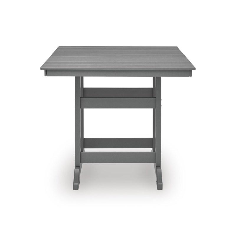 Large Picture of Signature Design by Ashley Sanctuary Beach PCP227-632 Square Counter Table with Umbrella Option