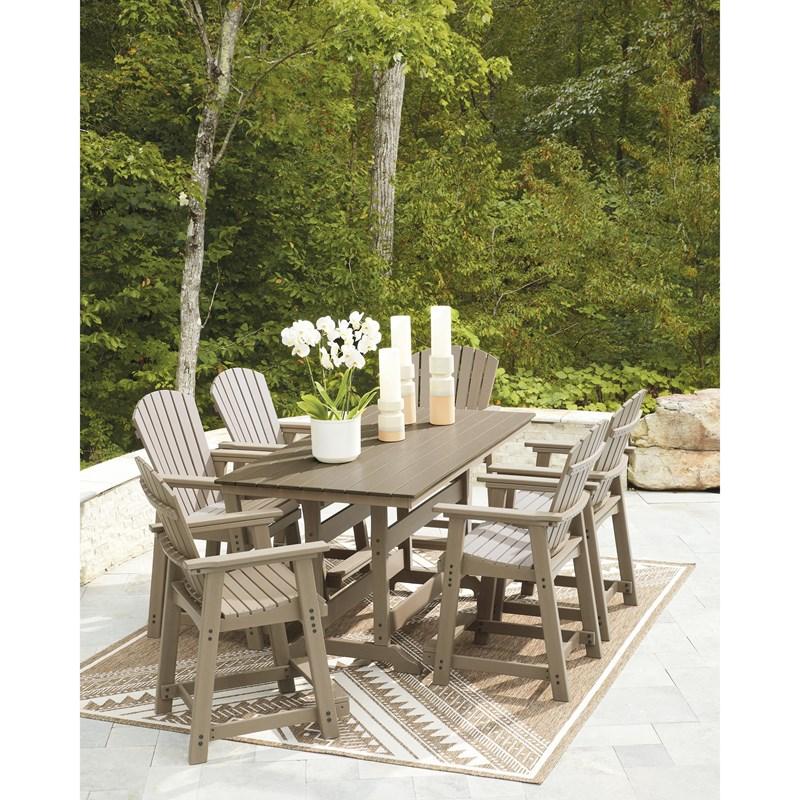 Large Picture of Signature Design by Ashley Seacliff Beach PCP228-124 Barstool