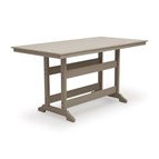 Signature Design by Ashley Seacliff Beach PCP228-642 Rectangular Counter Table with Umbrella Option