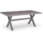 Signature Design by Ashley Half Moon Beach PCP418-625 Rectangular Dining Table with Umbrella Option