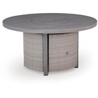 Signature Design by Ashley Half Moon Beach PCP418-776 Round Fire Pit Table