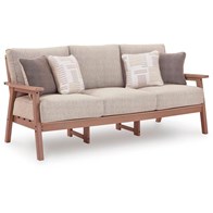 Signature Design by Ashley Grover Beach PCP422-838 Sofa with Cushion (Outdoor Seating - Sofas)