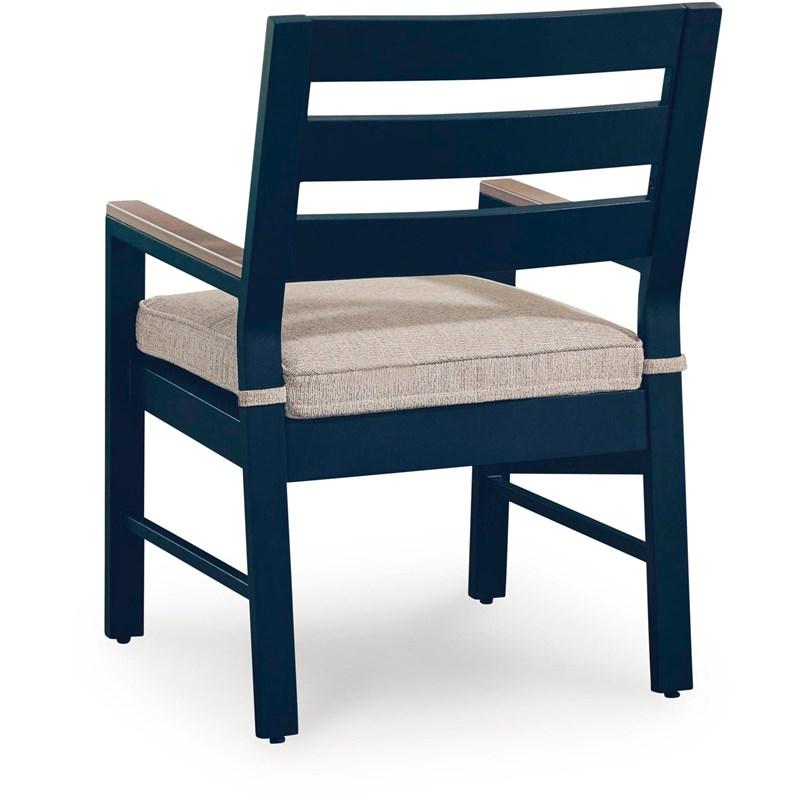 Large Picture of Signature Design by Ashley East Beach PCP587-601A Arm Chair With Cushion