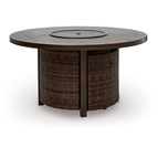 Signature Design by Ashley Monterey Point PCP760-776 Round Fire Pit Table
