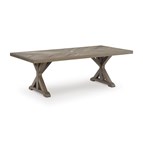 Signature Design by Ashley Laguna Heights PCP790-625 Rectangular Dining Table with Umbrella Option