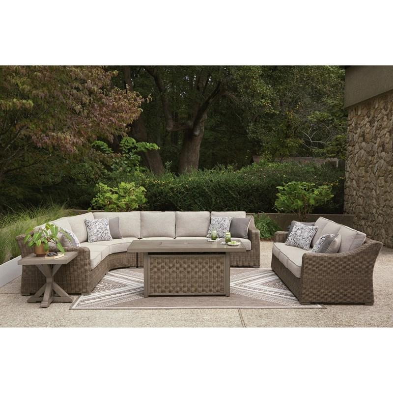 Large Picture of Signature Design by Ashley Laguna Heights PCP790-838 Sofa with Cushion
