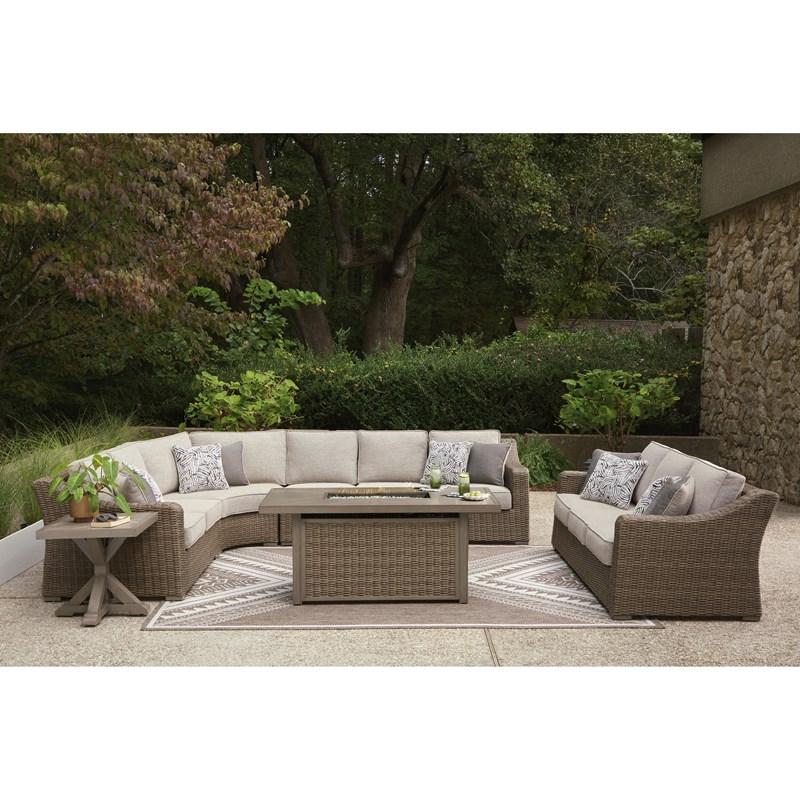 Large Picture of Signature Design by Ashley Laguna Heights PCP790-838 Sofa with Cushion
