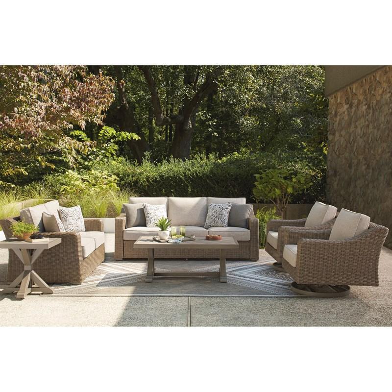 Large Picture of Signature Design by Ashley Laguna Heights PCP790-838 Sofa with Cushion