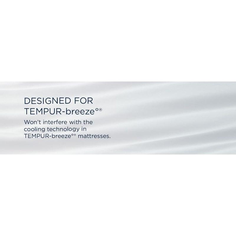 Large Picture of Tempur-Pedic TEMPUR breeze cooling Sheet Set Sandstone (Twin XL)