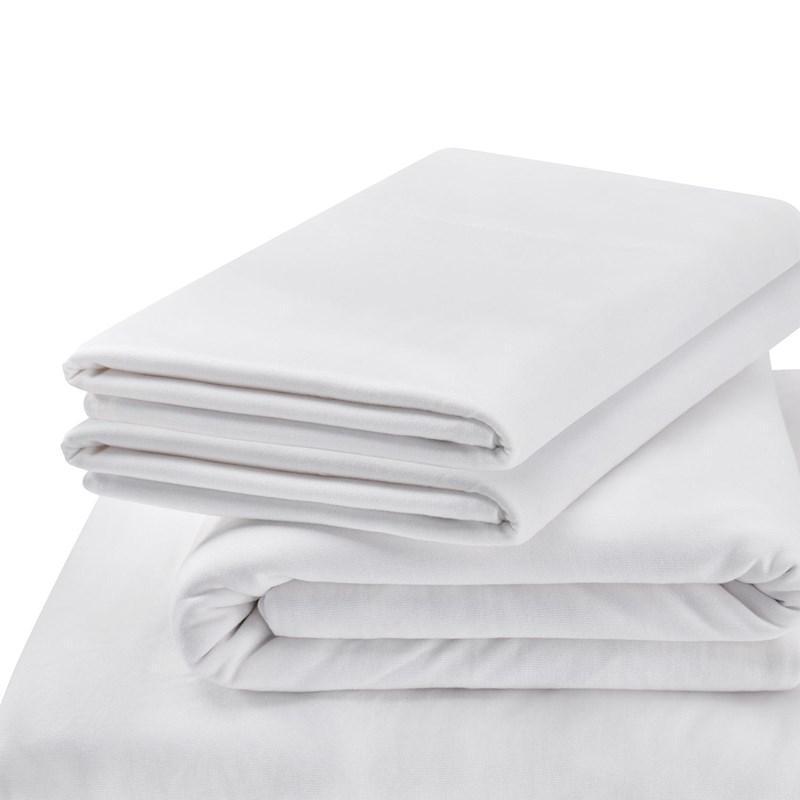 Large Picture of Tempur-Pedic TEMPUR Rayon from Bamboo Sheet Set White (California King )