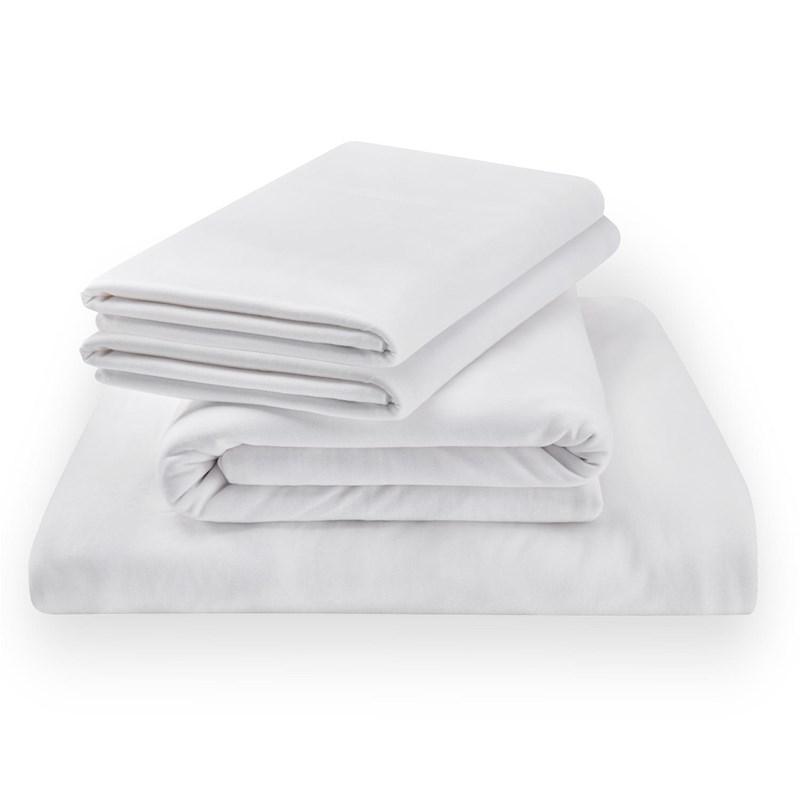 Large Picture of Tempur-Pedic TEMPUR Rayon from Bamboo Sheet Set White (California King )