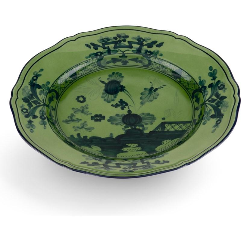 Large Picture of Ginori Oriente Italiano Dessert Plate - Malachite Green